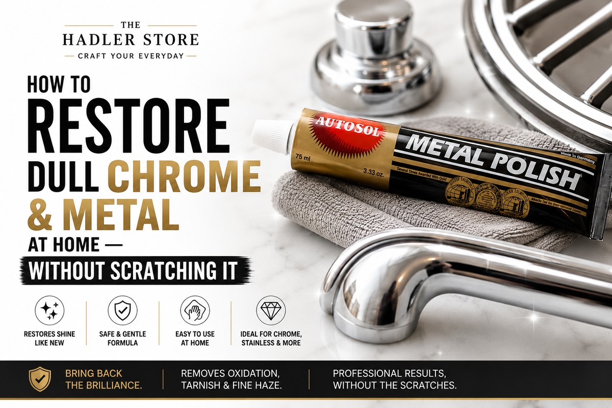 How to Restore Dull Chrome and Metal at Home — Without Scratching It