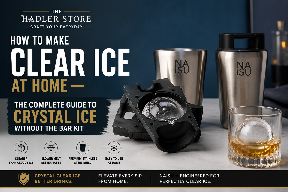 How to Make Clear Ice at Home — The Complete Guide to Crystal Ice Without the Bar Kit