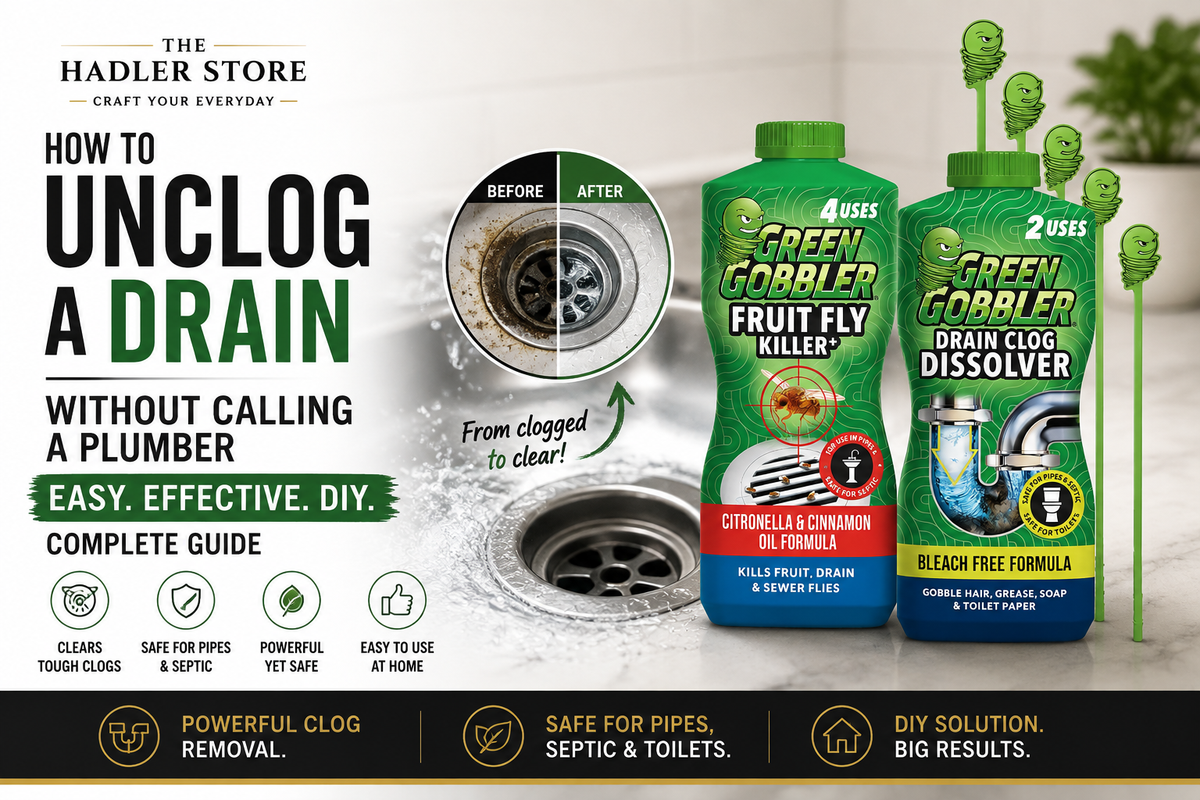 How to Unclog a Drain Without Calling a Plumber