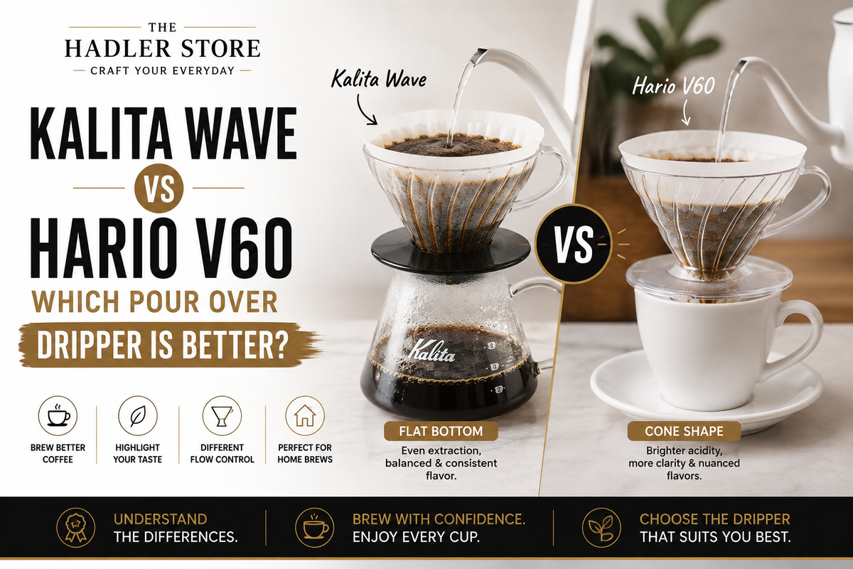 Kalita Wave vs Hario V60 — Which Pour Over Dripper Is Better?