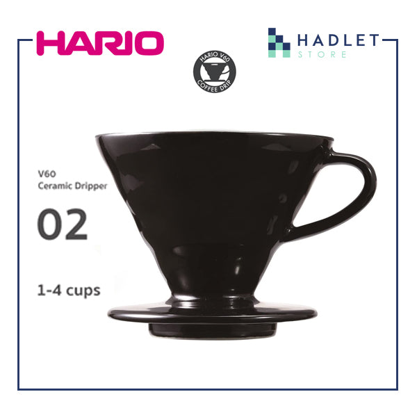 Hario V60 Ceramic Coffee Dripper Red/White/Black Size 01|02