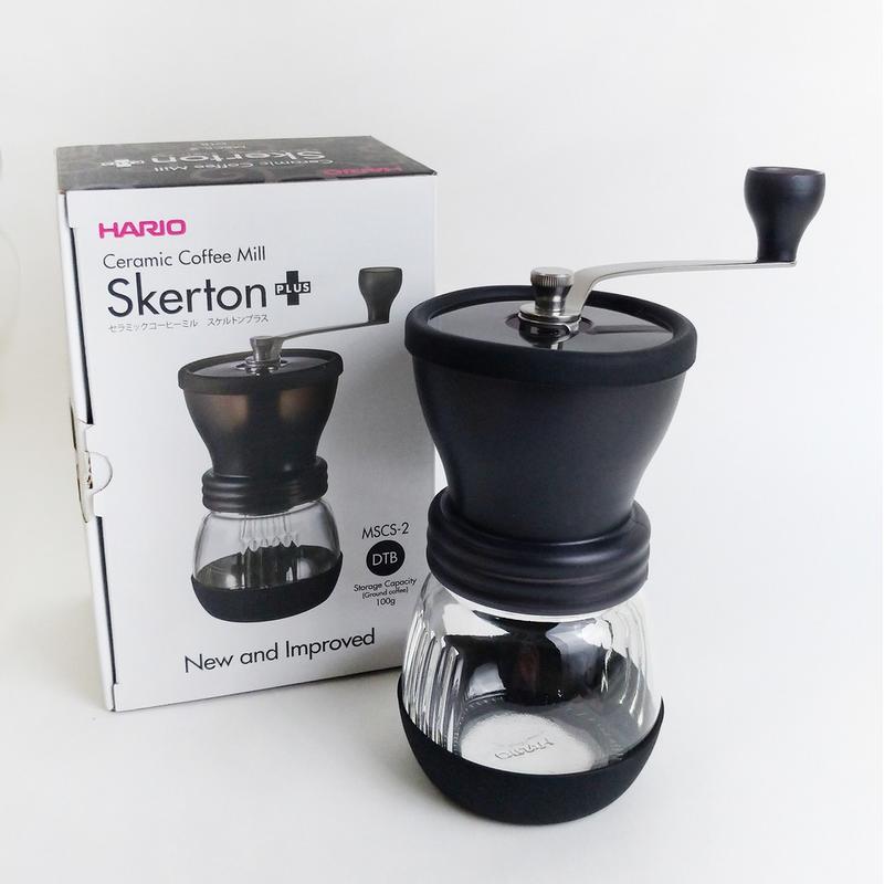 Hario Ceramic Coffee Mill Skerton Plus Hand Grinder