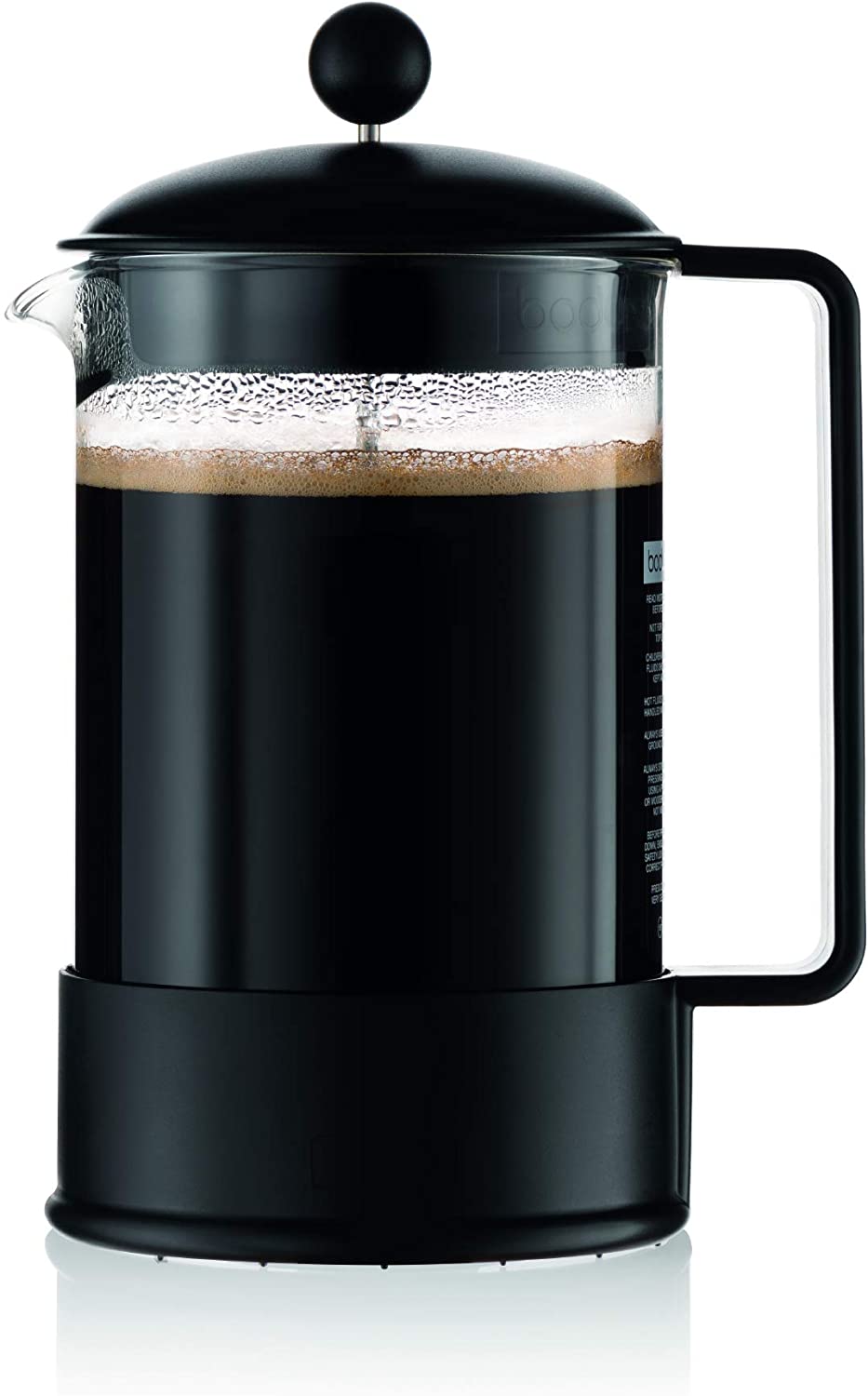 Bodum 51Oz 巴西法压咖啡机,适合咖啡/茶