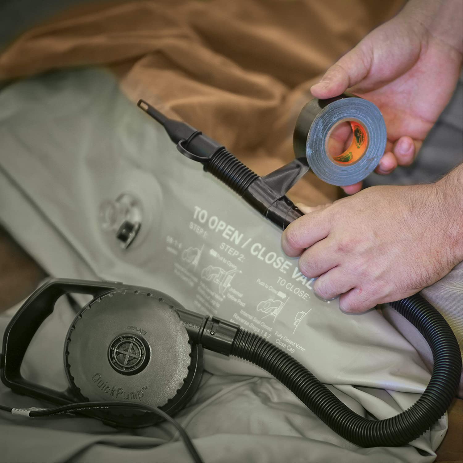 Gorilla Tape to Go Handy Roll, 1-Pack, Black