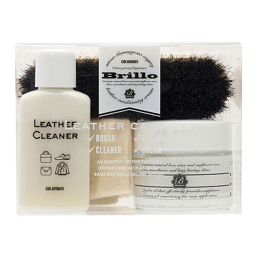 Columbus Brillo Leather Care Set