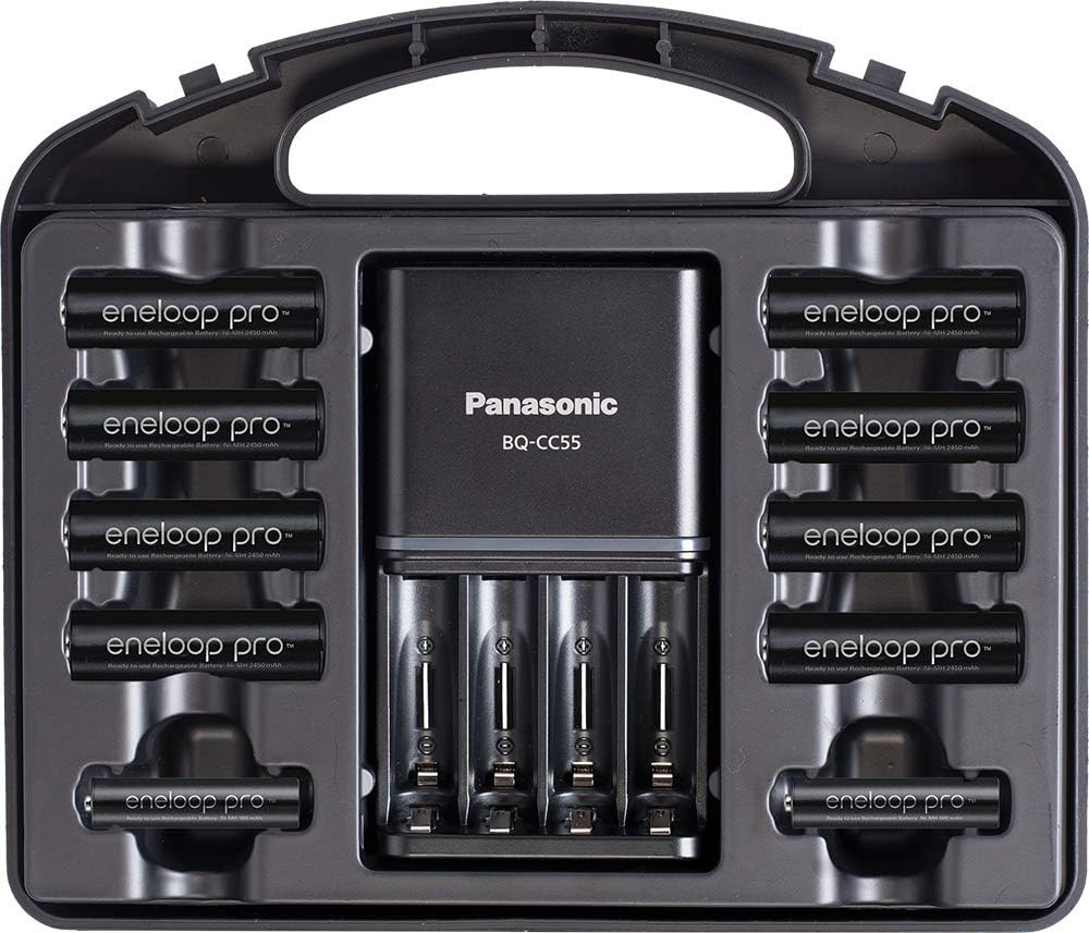 Panasonic High Capacity Rechargeable Batteries Power Pack Eneloop Pro