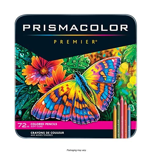 Prismacolor Premier Soft Core Colored Pencils Set of 72
