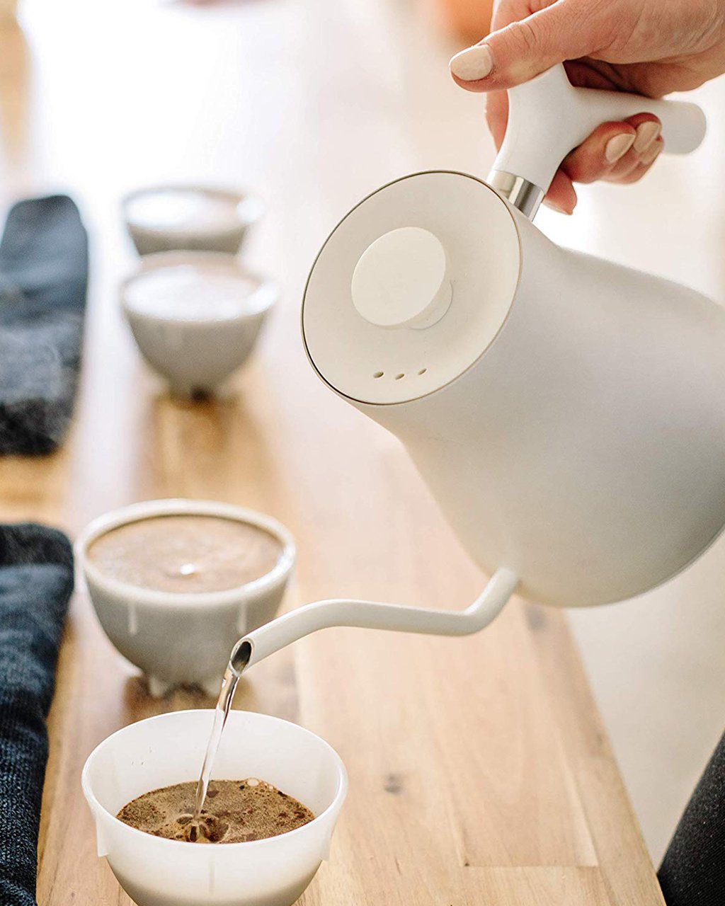 Fellow Stagg EKG Electric Pour Over Kettle 0.9L Black/White