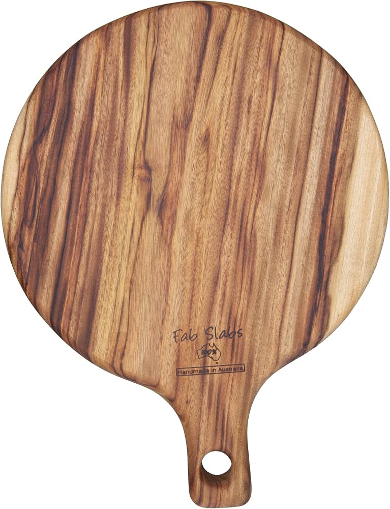 Camphor Laurel Pizza Board by Fab Slabs