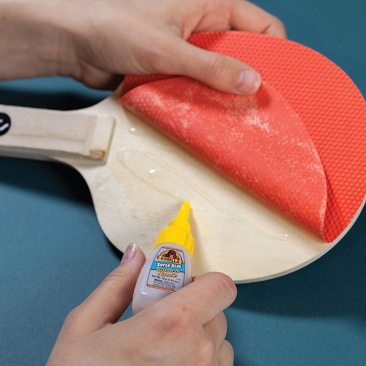 Gorilla Super Clear Glue with Brush & Nozzle Applicator 10g