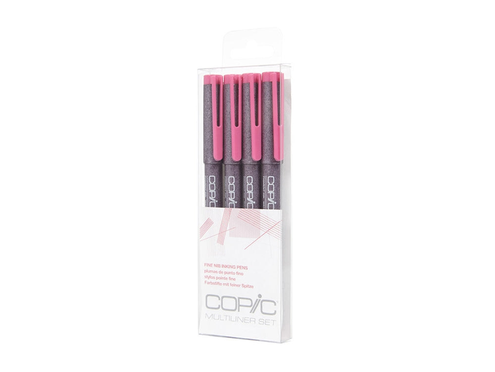 Copic Multi-liner 4 Set Color Markers