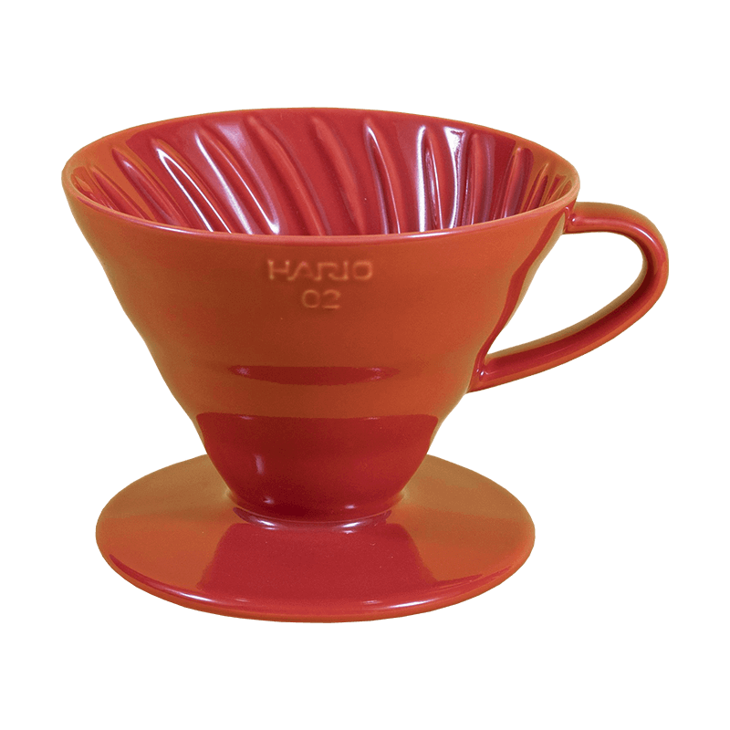 Hario V60 陶瓷咖啡滴头 红/白/黑 尺寸 01|02