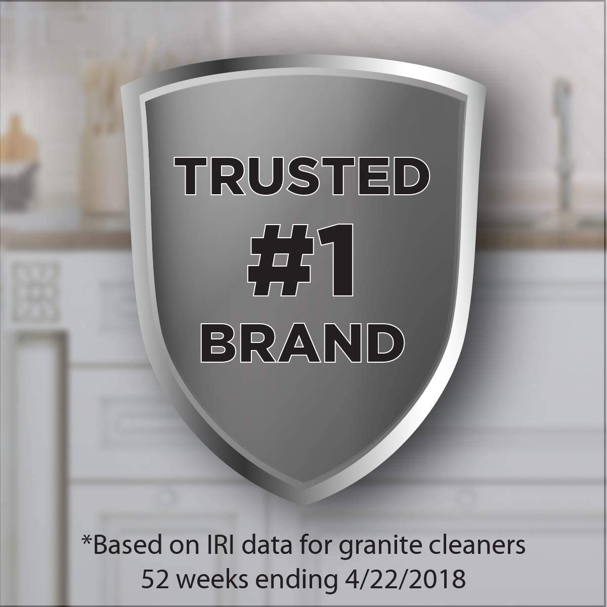 Weiman Disinfectant Granite Cleaner & Polish, 355ml