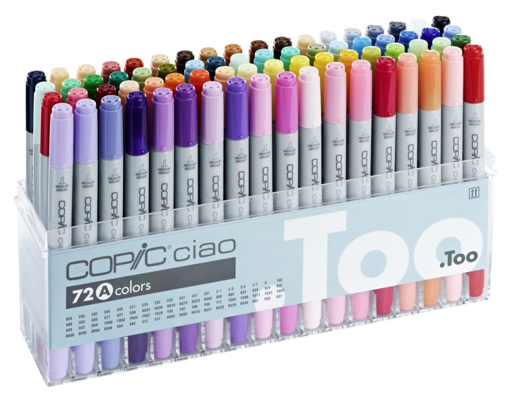 Copic Ciao 72 Marker Pen Set (A/B)