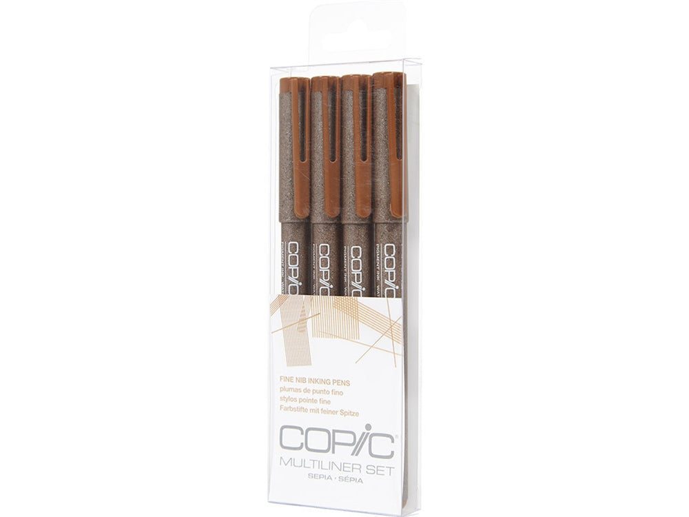 Copic Multi-liner 4 Set Color Markers