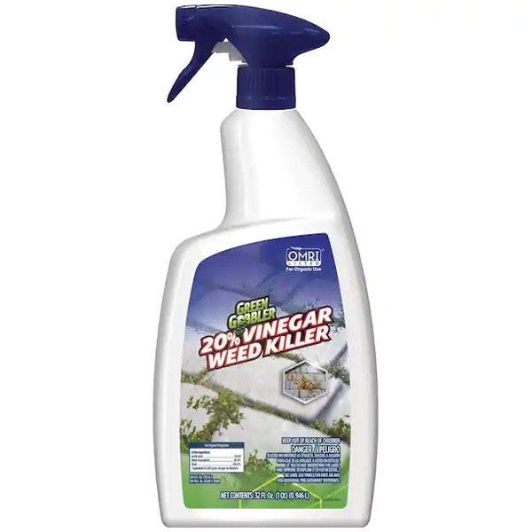 Green Gobbler 20% Vinegar Weed and Grass Killer Spray 32oz/946ml)