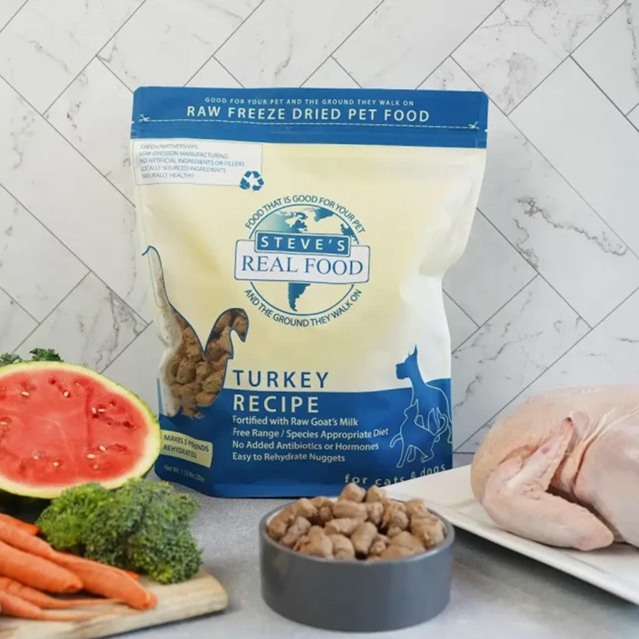 Steve’s Real Food Freeze Dried Complete Food for Cats & Dogs 20oz (567g)