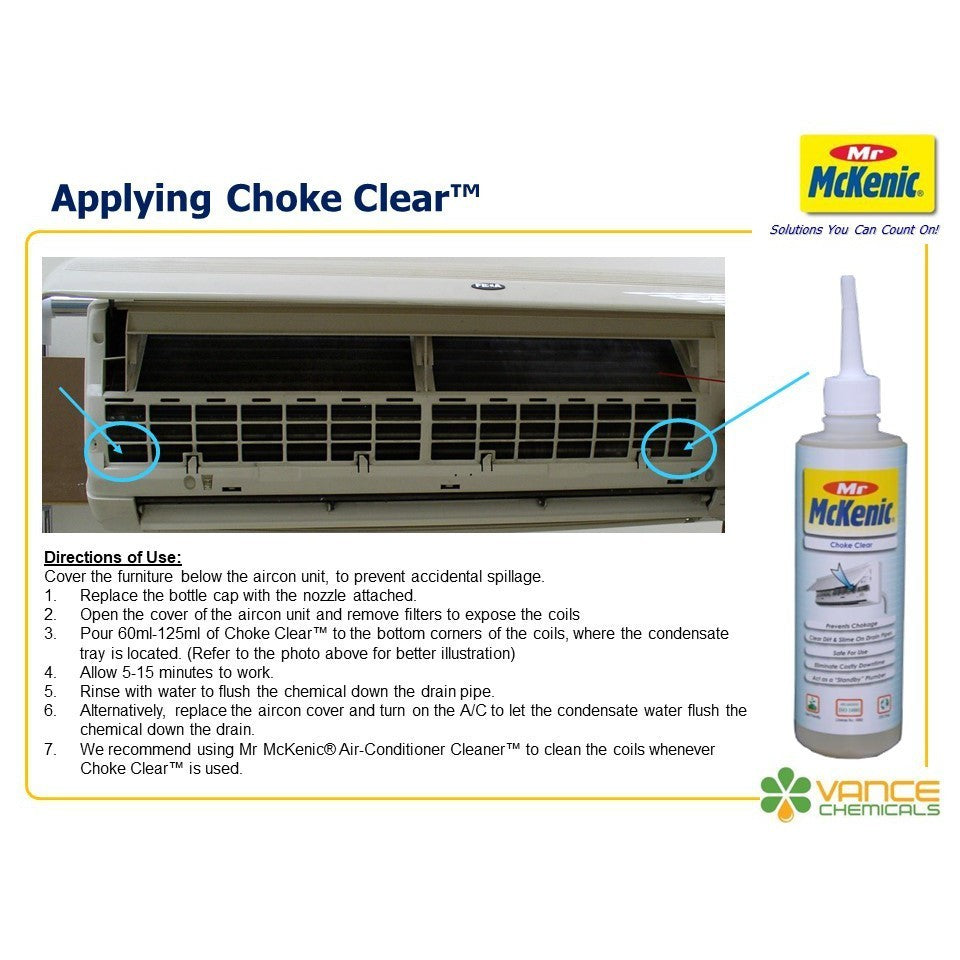 Mr McKenic Choke Clear (250ml)