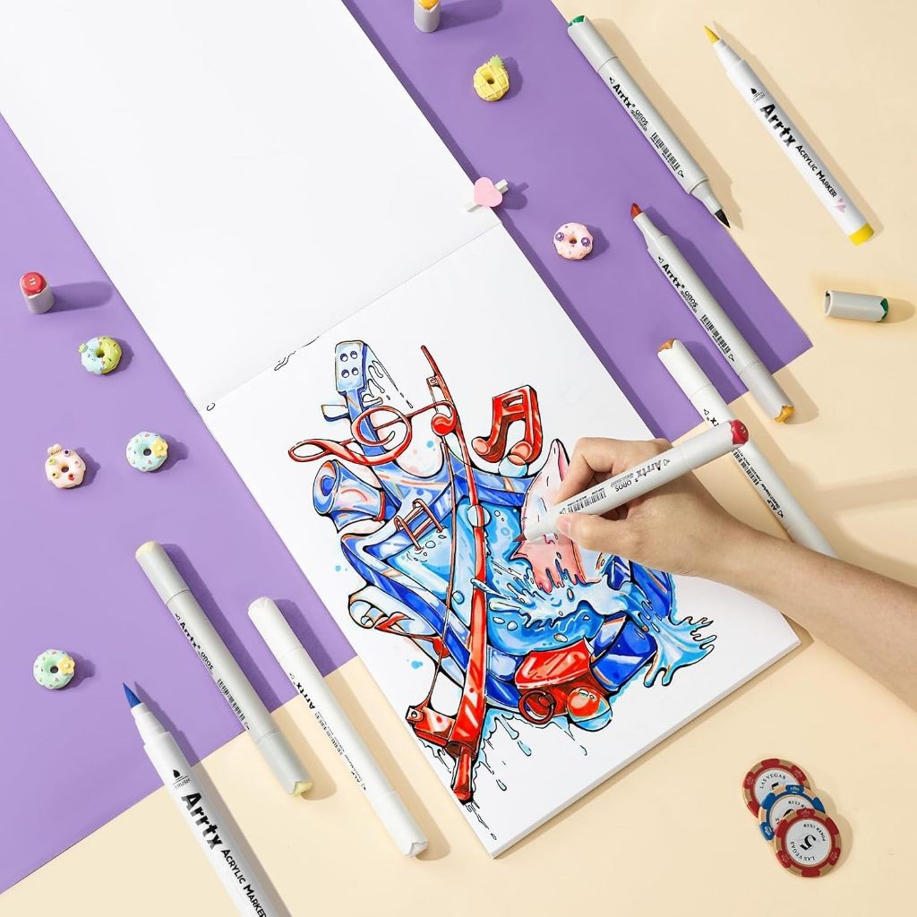 Arrtx A4 Thick Paper Sketchbook 56 Sheets