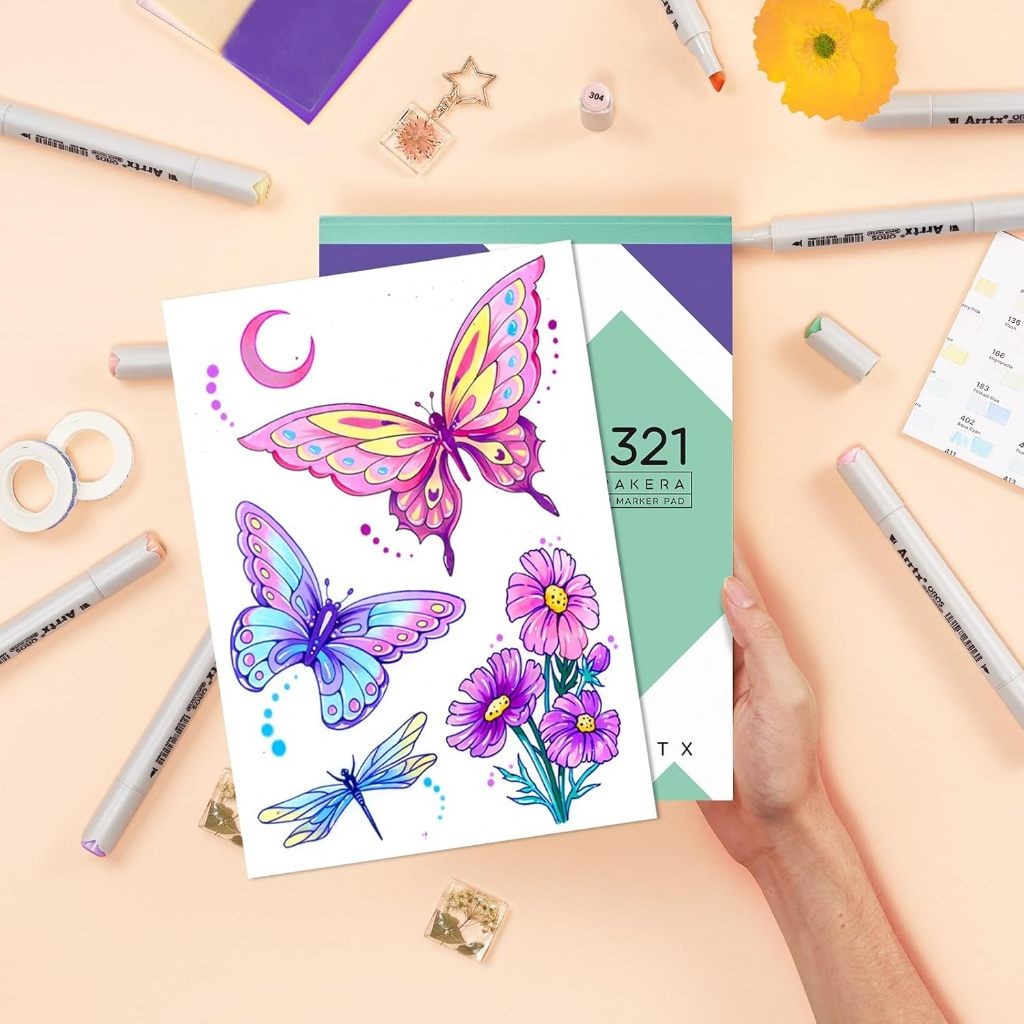 Arrtx A4 Thick Paper Sketchbook 56 Sheets