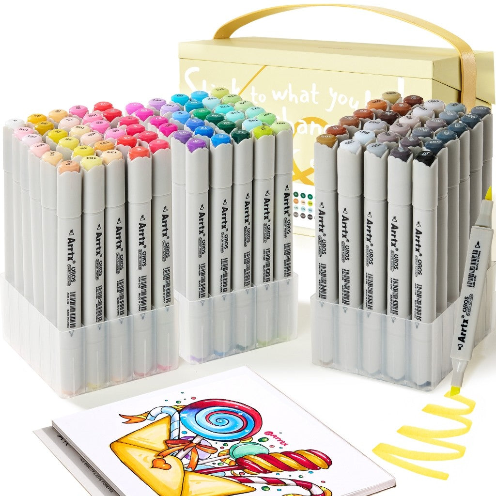 Arrtx Brush Alcohol Markers Oros 90 Colors