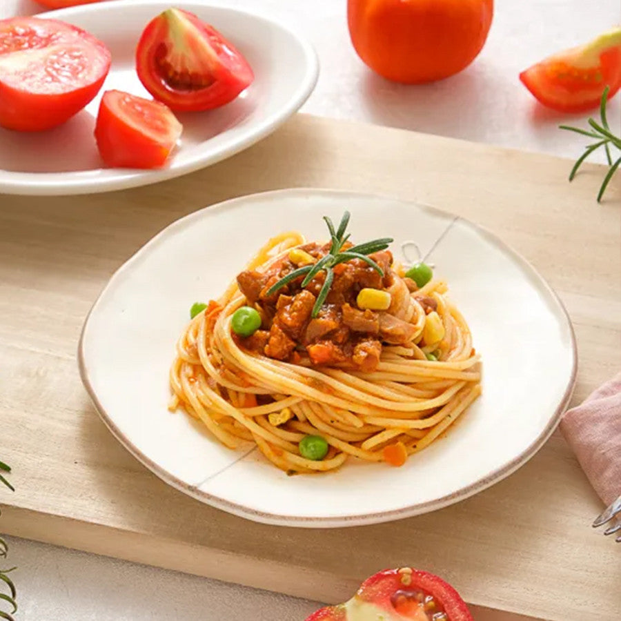 Vegan Tomato Spaghetti Pasta Sauce Ready Meal Pack by Leezen (120g)