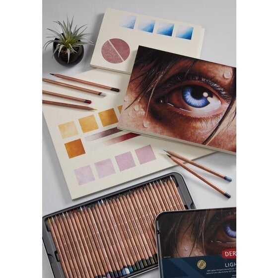 Derwent Lightfast Pad 300gsm (7” x 10”) Hot Press – 100% Cotton Archival Paper