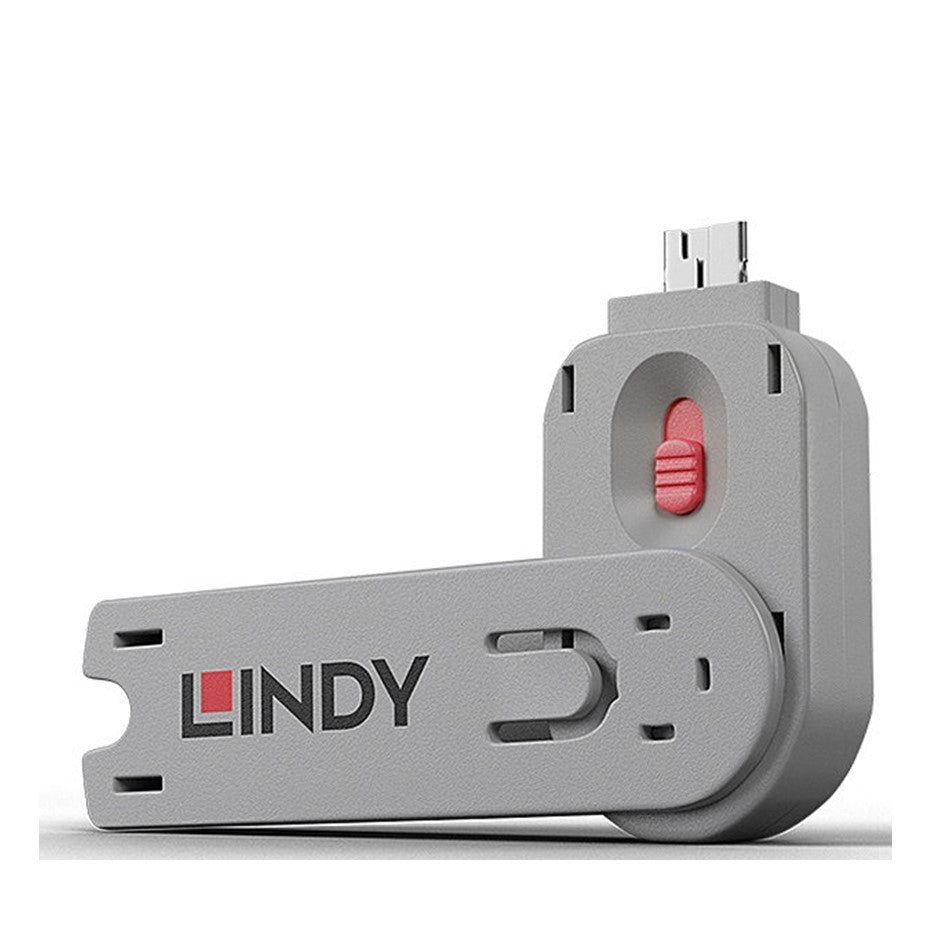 Lindy USB A Port Blocker Key Pink 40620 Replacement Removal Key USB Lock Tool
