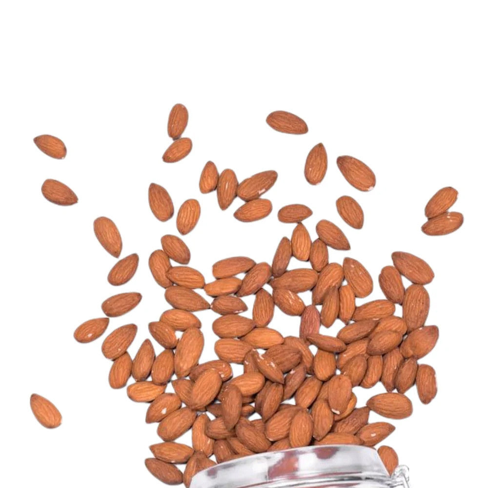 Radiant Whole Foods Natural Raw Almonds 200g | Gluten Free | High Protein Snack