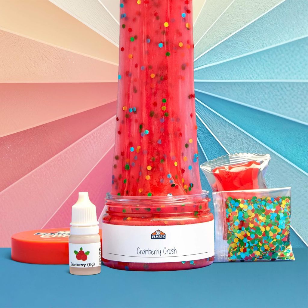 Elmer’s Color Wheel Slime Kit – 24-Piece Custom Slime Making Set with Scents & Mix-Ins