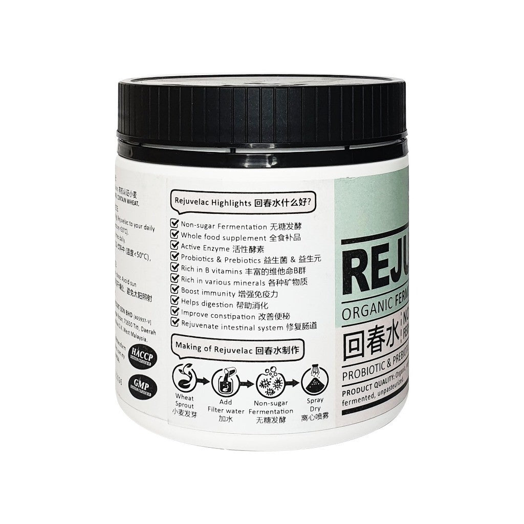 Titi Eco Farm Organic Rejuvelac 150g | Fermented Wheat Sprout | Sugar-Free Probiotic Enzyme Drink