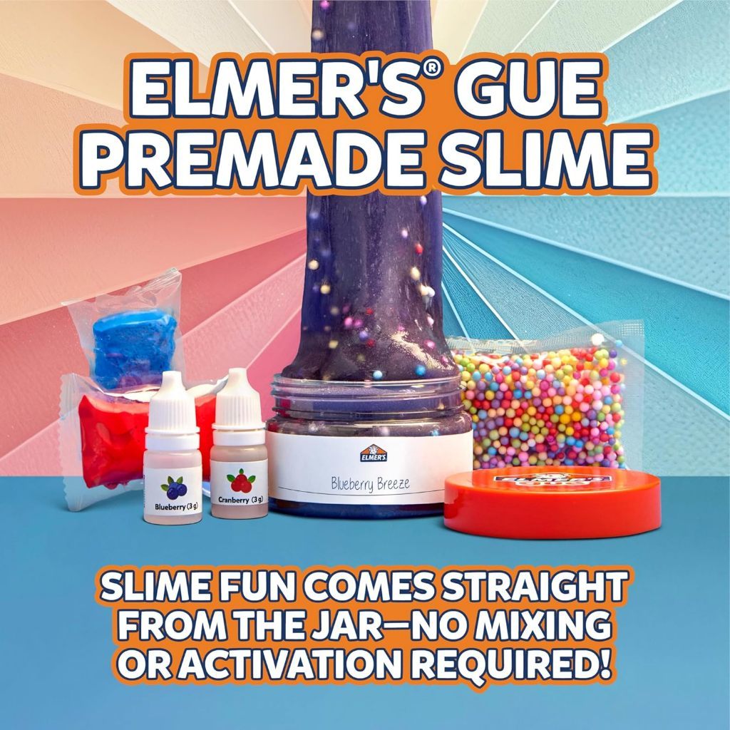 Elmer’s Color Wheel Slime Kit – 24-Piece Custom Slime Making Set with Scents & Mix-Ins