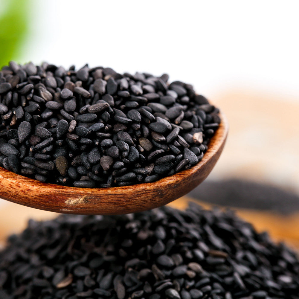 Radiant Whole Food Organic Black Sesame Seeds 200g | High Protein & Healthy Fats | Non-GMO