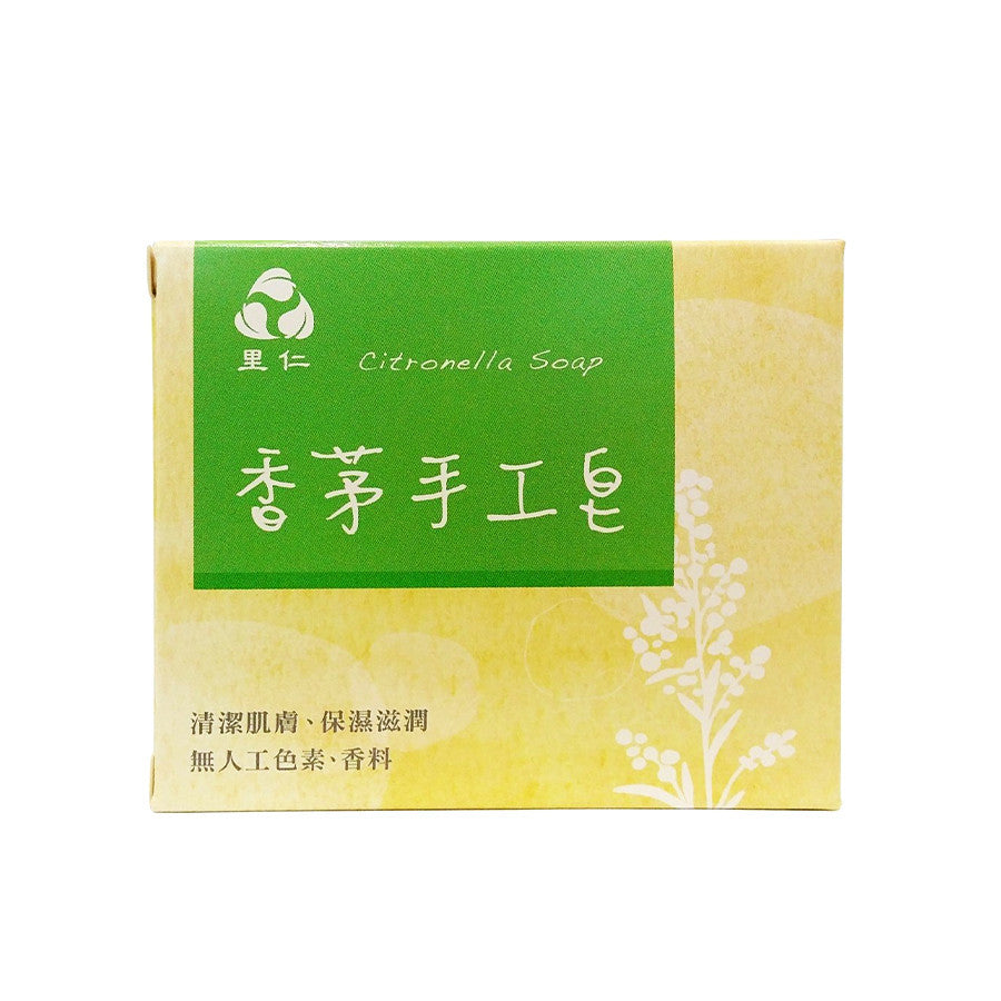 Leezen Natural Citronella Soap Bar (100g) | Handmade Soap with Lemongrass for Gentle Cleansing & Relaxation