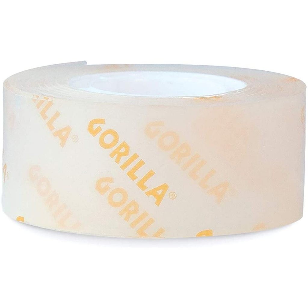 Gorilla 150" Tough & Clear Clear Double-Sided Mounting Tape – Industrial Strength, Weatherproof Bond