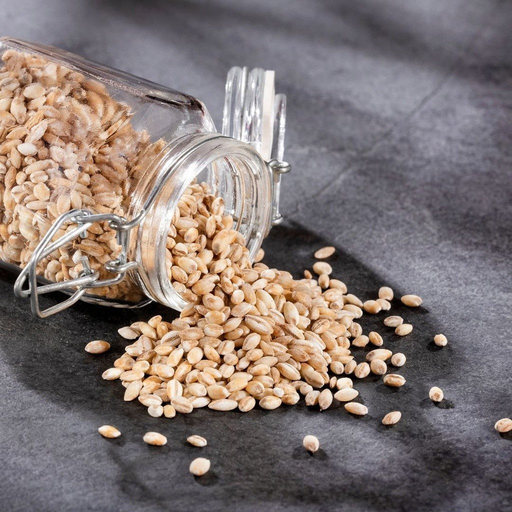 Radiant Whole Food Organic Pearl Barley 500g | High-Fiber Ancient Grain | Product of Australia