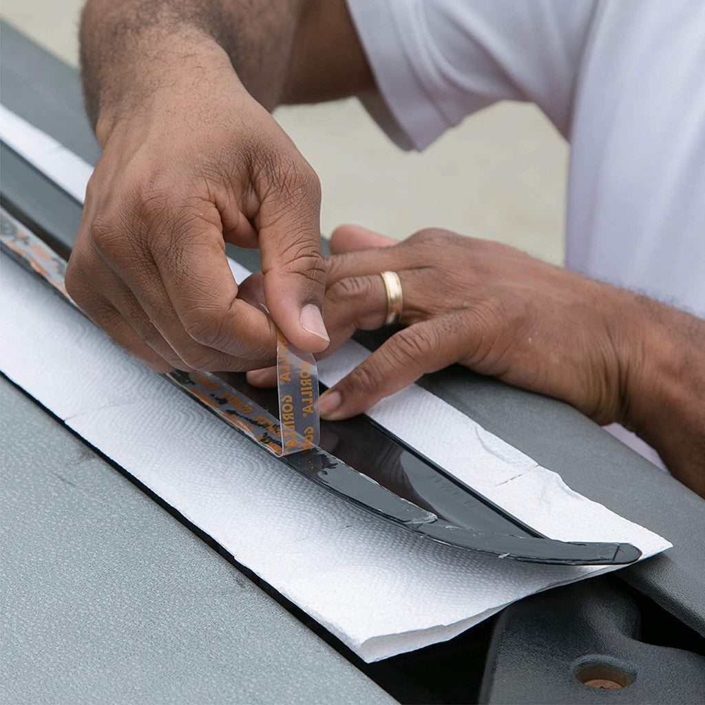 Gorilla 150" Tough & Clear Clear Double-Sided Mounting Tape – Industrial Strength, Weatherproof Bond