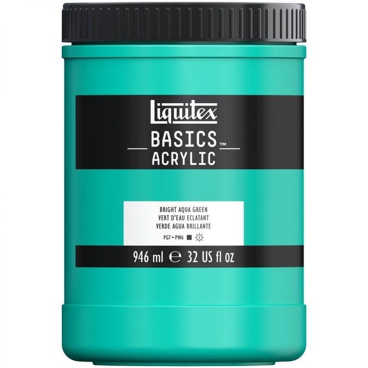 Liquitex Basics Acrylic Paint in Jars 946ml - 14 Colours Available