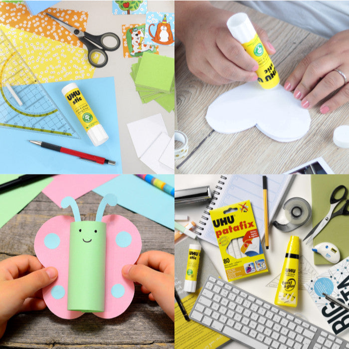 UHU Monsters Edition Glue Stick 21g | Strong Solvent-Free Craft & School Glue