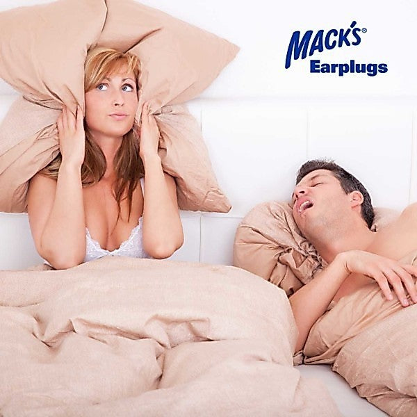Mack’s Soft Foam Earplugs (50 Pairs) Noise Reduction | Sleep, Snoring, Travel | Ultra Soft Slim Fit