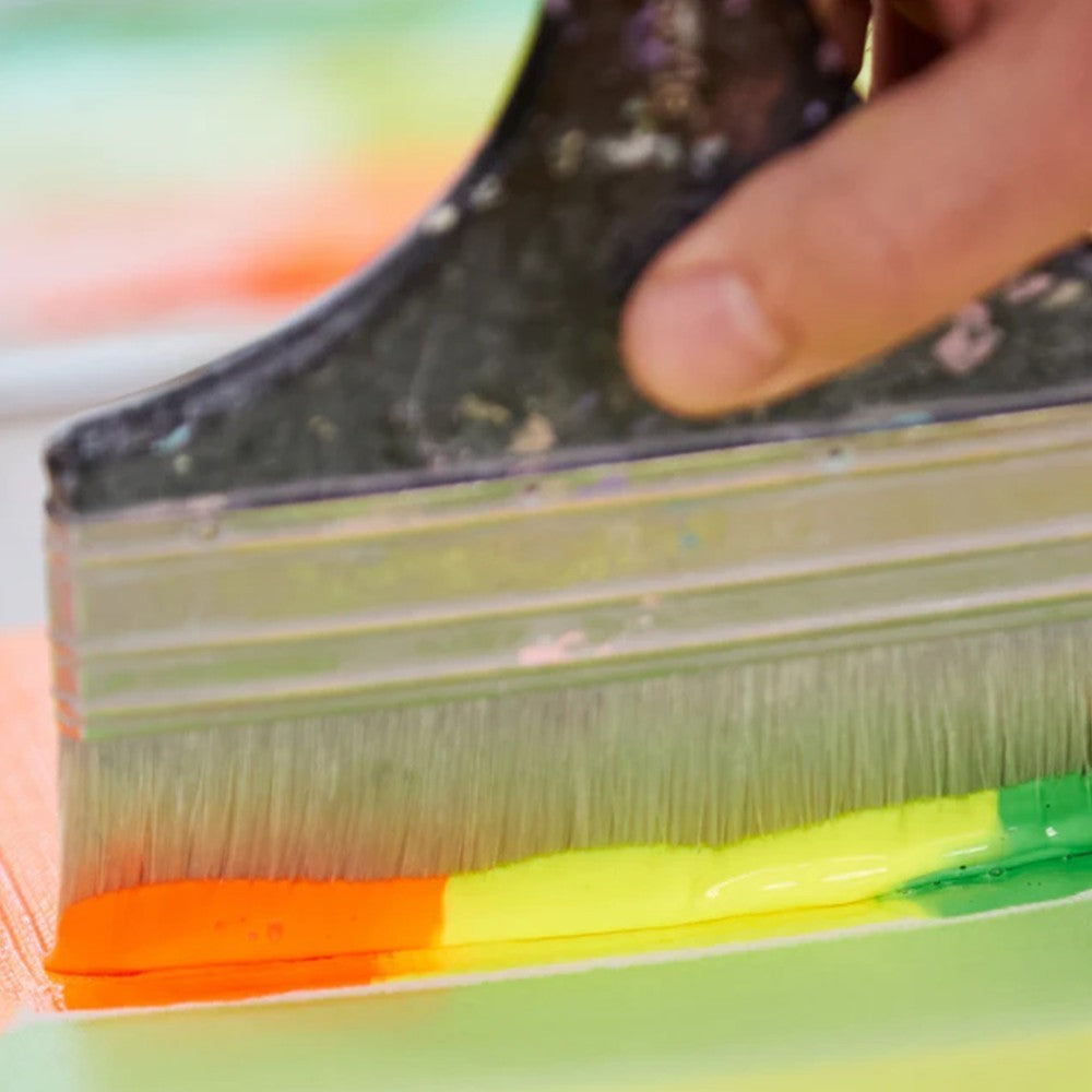 Liquitex Freestyle Broad Flat Brush 8in Short Handle Large Scale 1300708