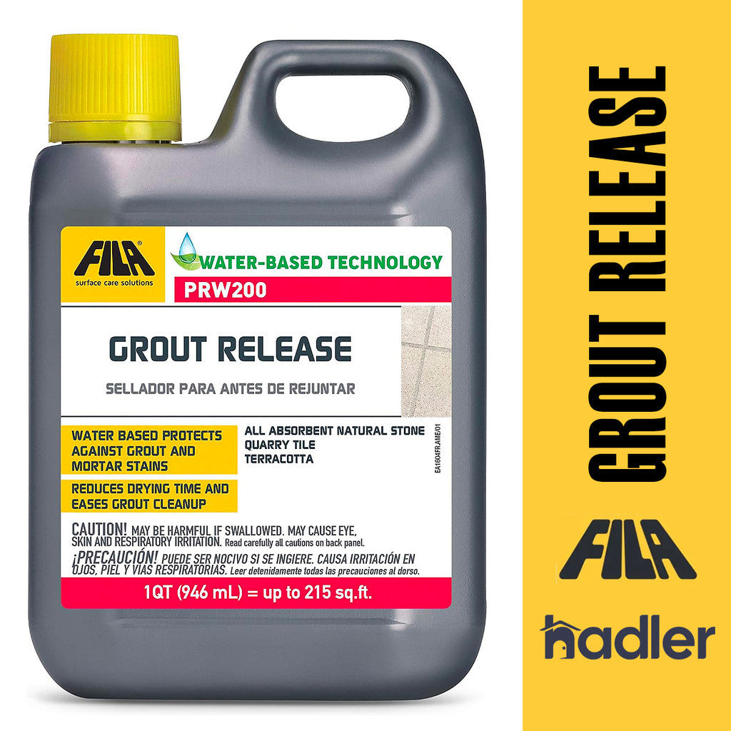FILA PRW200 Grout Release 946ml | Pre-Grouting Protective Sealer for Stone & Terracotta Surface