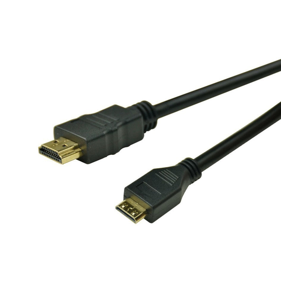 Mini HDMI to HDMI Cable (1.5M / 3M) 1080p Gold Plated Type C Male to Male Head