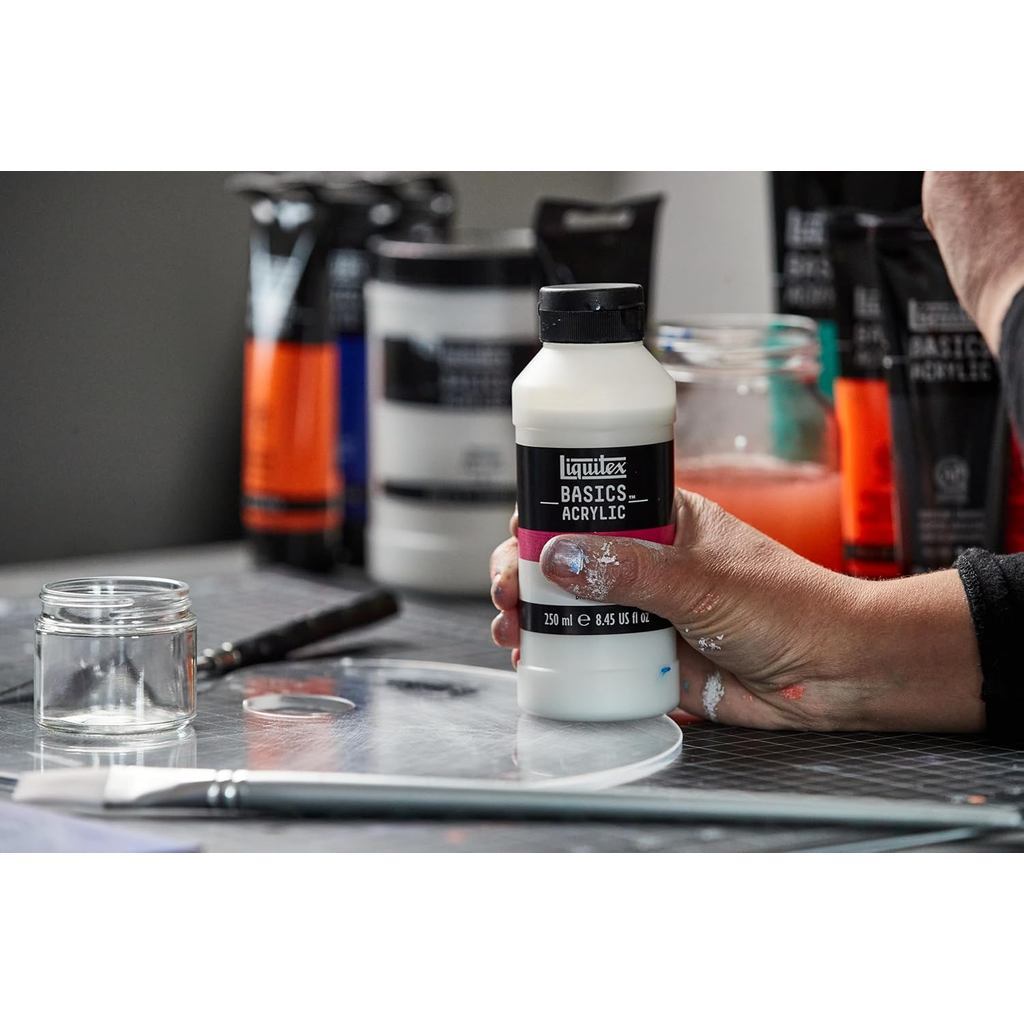 Liquitex Basics Gesso Surface Prep Medium White | 1.89l