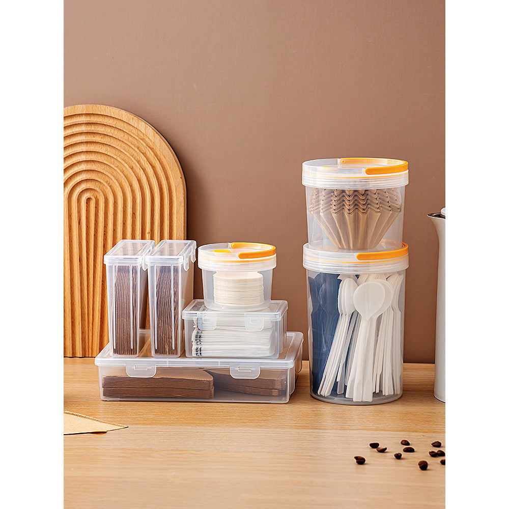 Airtight Coffee Filter Paper Storage Container by Hadler | AeroPress, Kalita Wave & Hario V60 Filters
