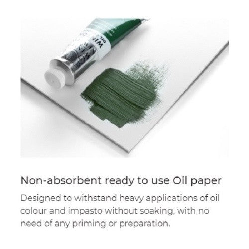 Winsor & Newton A3 Oil Colour Paper Pad 230gsm 10 Sheets | High Quality Canvas | Made in Germany