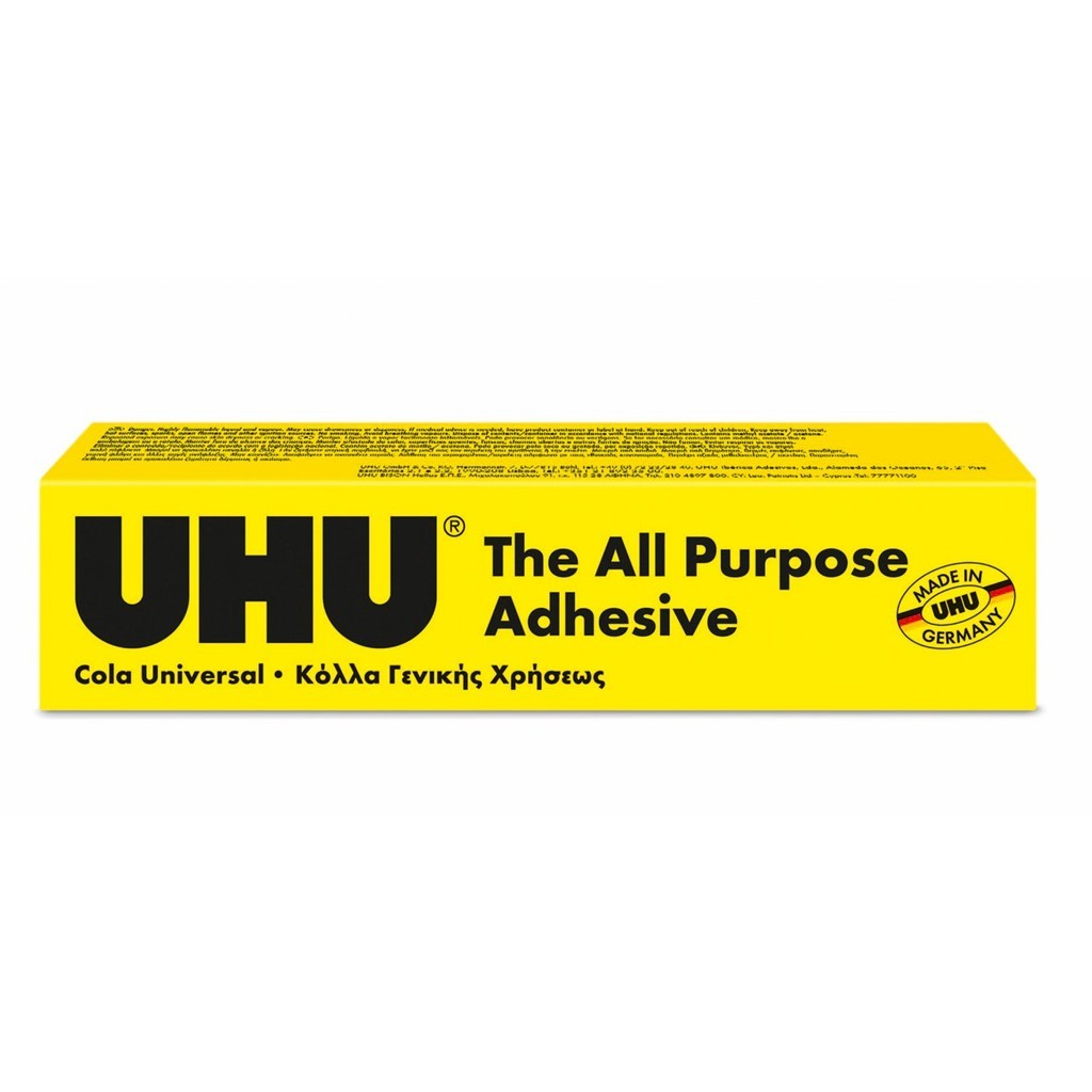 UHU All Purpose Adhesive Glue 125ml | Crystal Clear Multi-Purpose Liquid Glue
