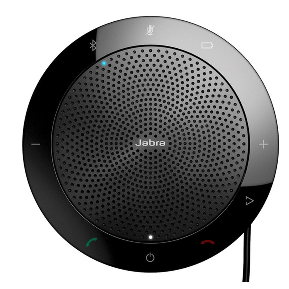 Jabra Speak 510 MS Portable Bluetooth Speakerphone USB 360° Omni Mic 15Hr Batt