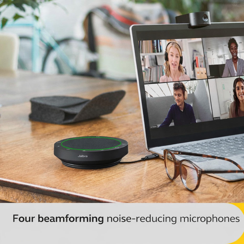 Jabra Speak2 55 MS / UC Bluetooth Speakerphone USB-C/A 4 Mics 12Hr Battery