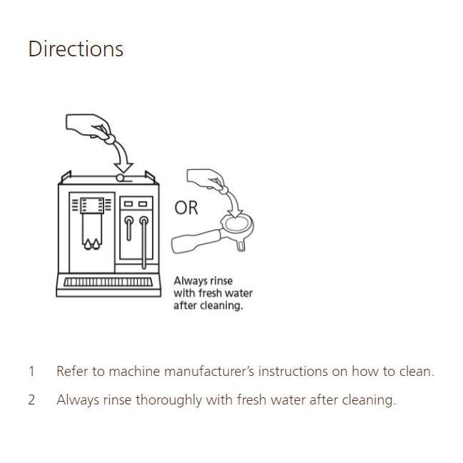 Cafetto TEVO® MINI Organic Espresso Machine Cleaning Tablets (8 Tablets)